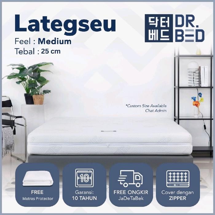 [Custom Size] Kasur Latex Lategseu DR.BED