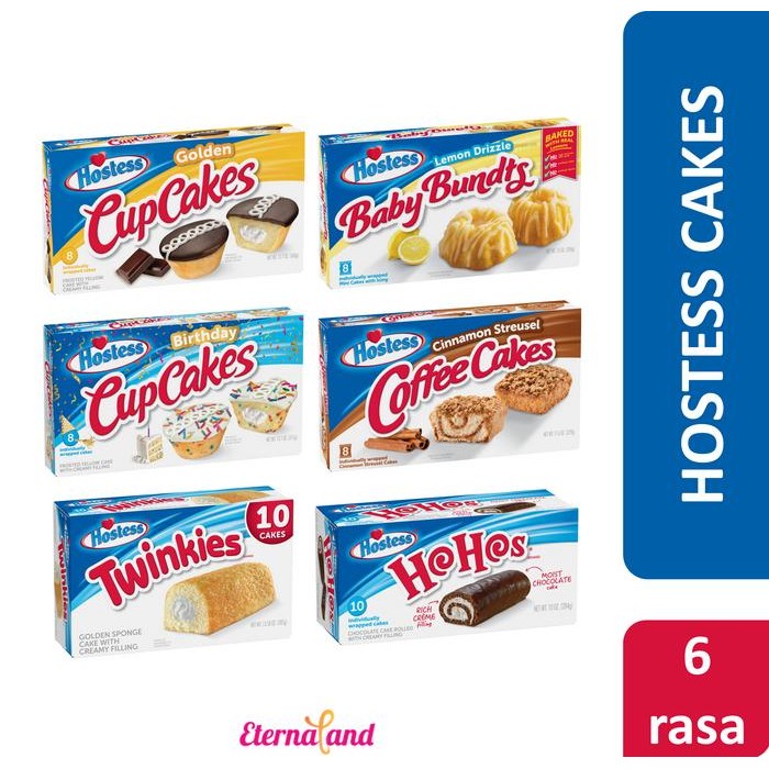 

Hostess Frozen Cake - Cemilan Kue Beku Impor Usa