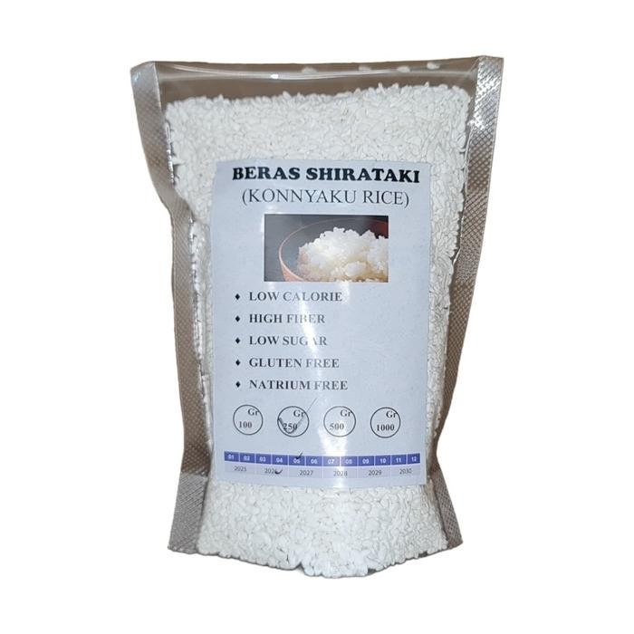 

Terlaris- Ymr Beras Shirataki Sirataki Konnyaku Shiratake Rice 150Gram / 250Gram / 500Gram / 1Kg