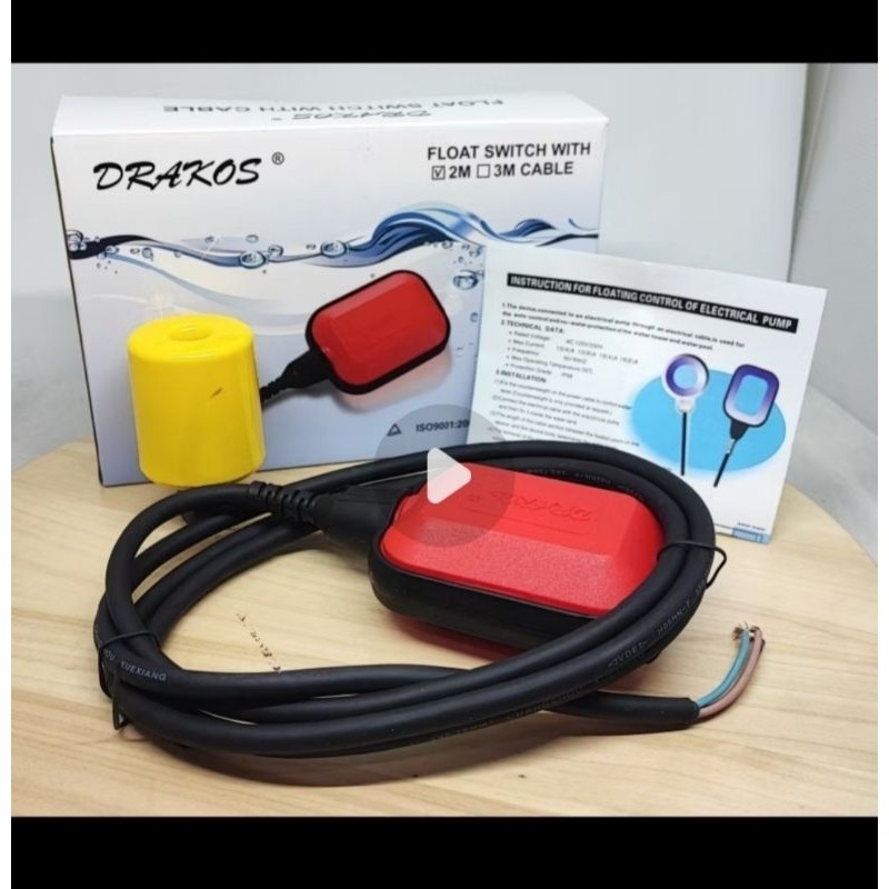 FLOATING SWITCH DRAKOS 10 METER FDSK DRAKOS 10 M FLOATING SWITCH 10 METER DRAKOS