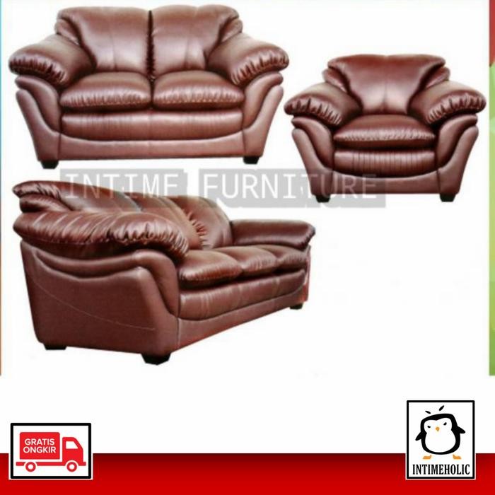 Terlaris Sofa 321 Jumbo - Sofa Kulit - Mewah