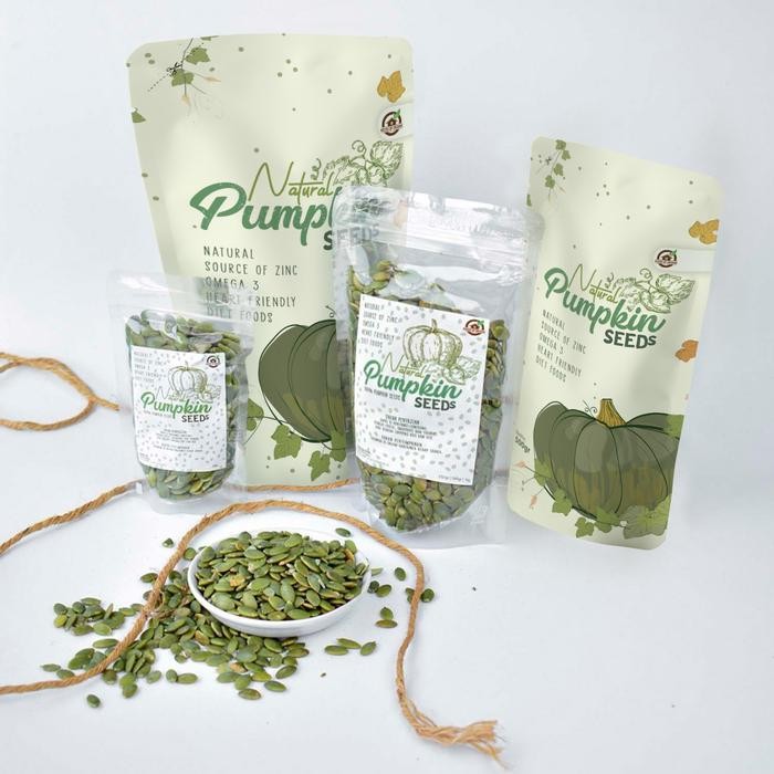 

Pumpkin Seeds ( Cemilan Biji Labu ) 1 Kg