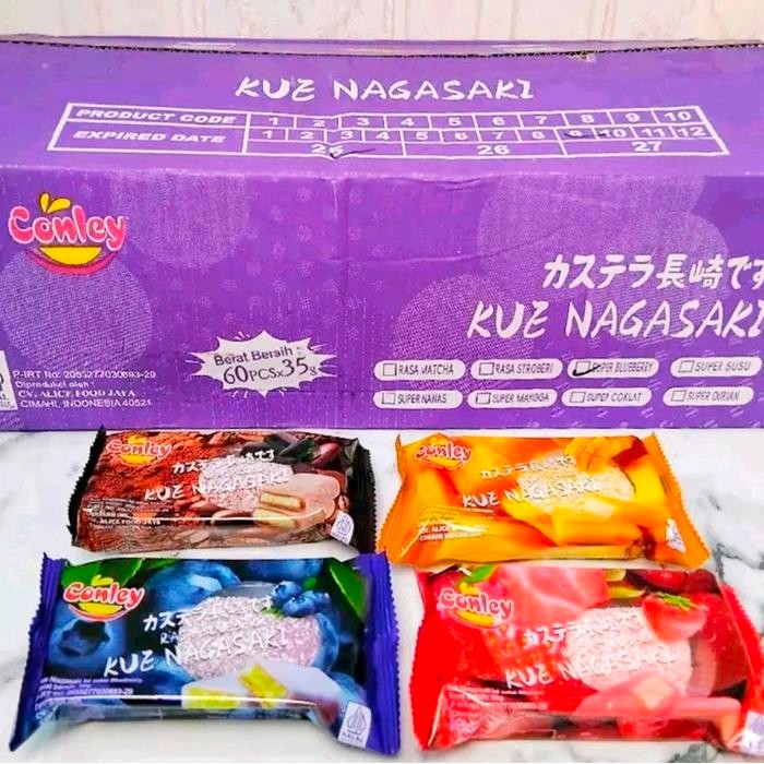 

DISKON ISI 60PCS KUE NAGASAKI MIXVARIAN READYY