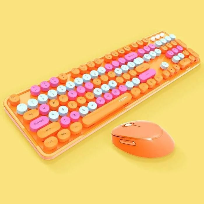 Mofii Keyboard Wireless Mouse Wireless Set 2.4G Candy / Sweet #Gratisongkir #Sale #Discount