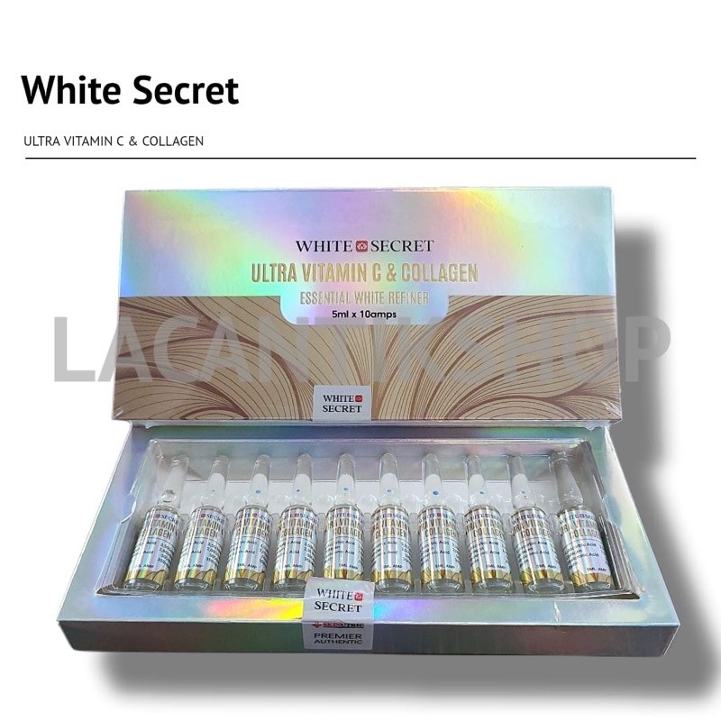 Ready selalu- ECER WHITE SECRET vitamin c dan collagen