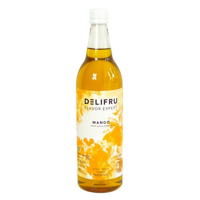 

Terlaris- Syrup Mango Delifru 1000 Ml - Sirup Buah Mangga Premium