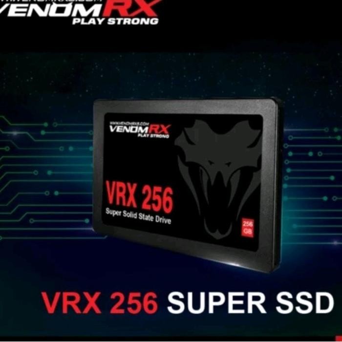 Produk Viral Ssd Sata Venomrx 256Gb + Install Windows Cod