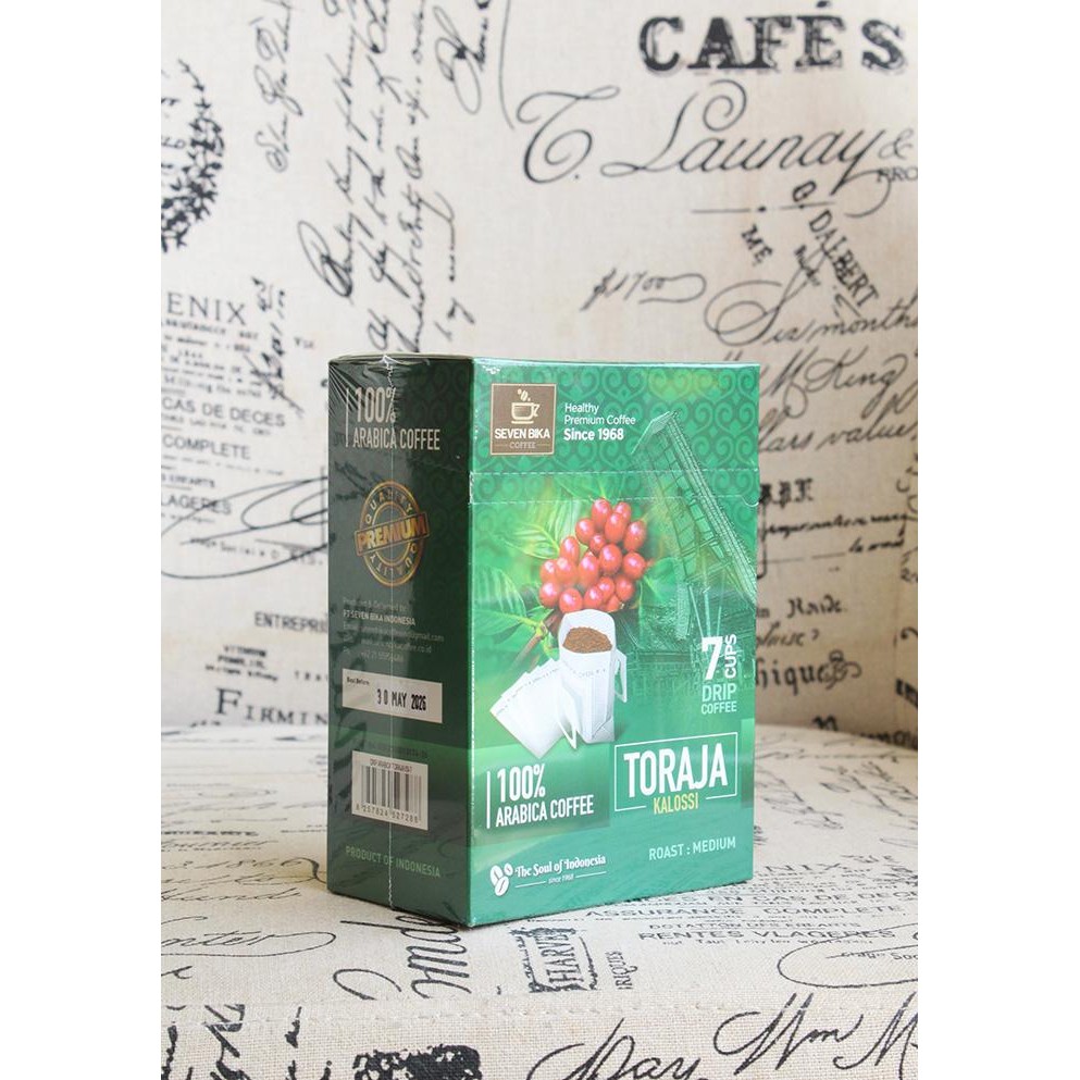 

Bid Coffee - Drip Coffee Arabica Toraja Kalossi 7 Cups