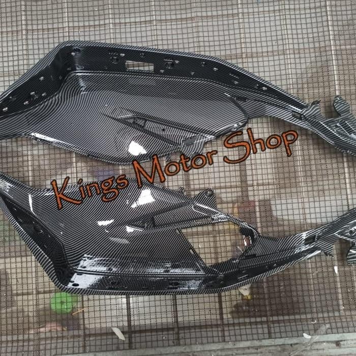 COVER PIJAKAN KAKI CARBON PCX 150 PCX LOKAL GRATIS ONGKIR