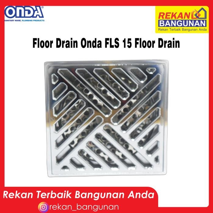 Stok Baru Floor Drain Onda FLS 15 Floor Drain