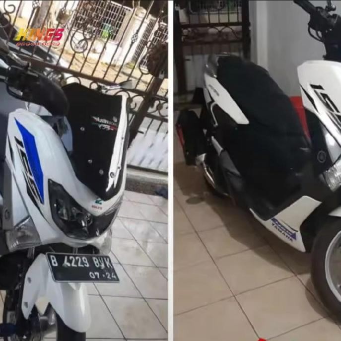 WINDSHIELD WINGSIL VISOR YAMAHA NMAX 155 NMAX ORIGINAL AUSTIN RACING