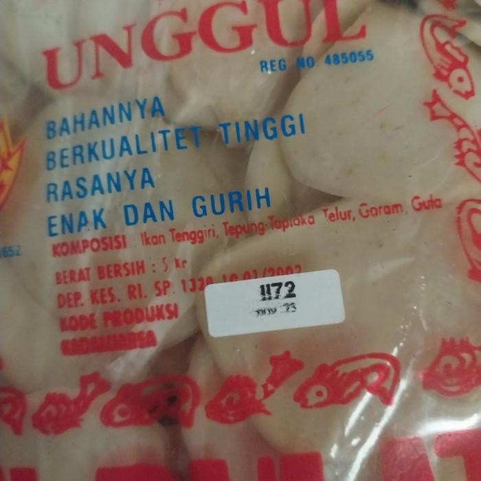 

Terlaris- Krupuk Ikan Asli Cap Ungul Model Bulat