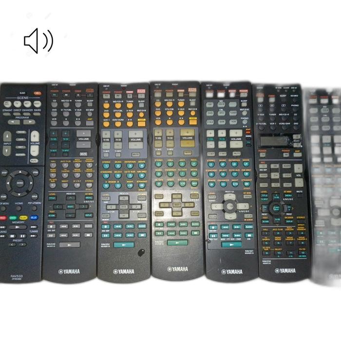 REMOTE YAMAHA AV RECEIVER / REMOTE AMPLIFIER YAMAHA GRATIS ONGKIR