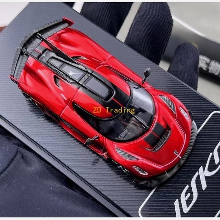 Sale Terbatas Cm Model 1:64 Koenigsegg Jesko Metalloc Red Racing Sports Model Diecast Display Car