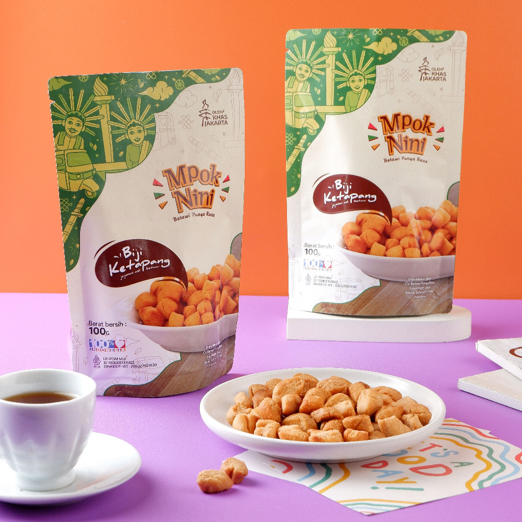 

Biji Ketapang Khas Jakarta Mpok Nini Oleh-Oleh Khas Jakarta