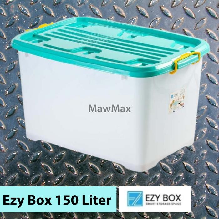 Container Box 150 Liter Besar Tebal Kuat Tahan Banting Ezy Box EZ-150