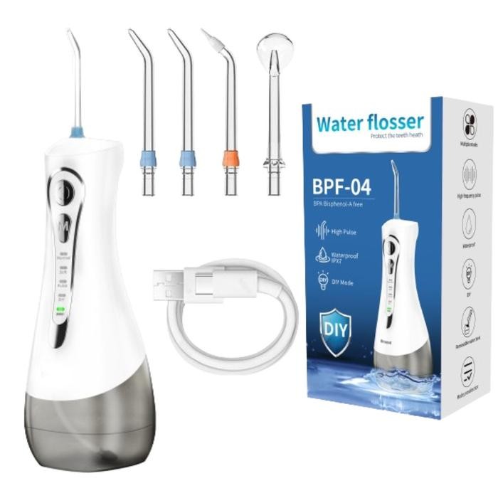 Semprotan Pembersih Gigi Dental Flosser Oral Irrigator Floss Jet Water Air Semprotan Gigi Mulut