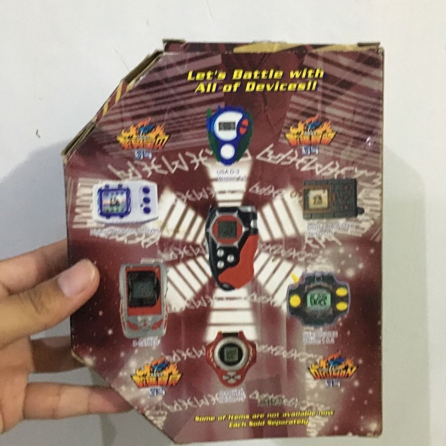 ORIGINAL TERBARU SALE  PRODUK TERBARU BANDAI DIGIVICE DIGIMON FRONTIER D'TECTOR VERSION 2 CLEAR