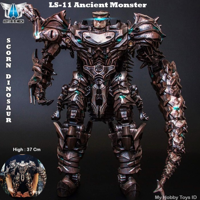 PROMO TERLARIS SALE  SALE [100% ASLI] ACTION FIGURE ROBOT TRANSFORMERS GRIMLOCK SCORN DINOSAURUS