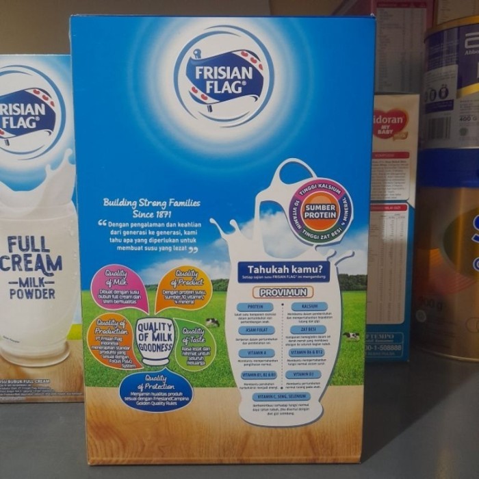 

(Expert) FRISIAN FLAG Kompleta Vanilla 800gr Susu Bubuk Vanila