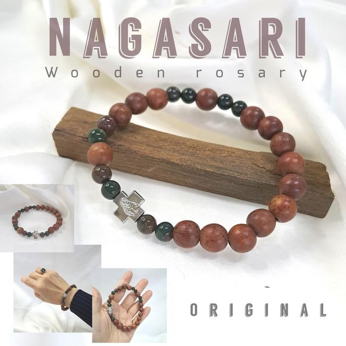 Gelang Rosario Kayu Nagasari Terlaris