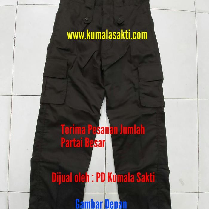 HOT SALE! Celana PDL Satpam Security Coklat TerbaruCelana CargoKaos SatpamTas