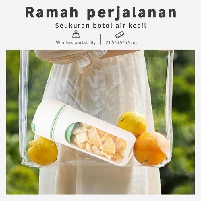 CANGKIR PEMBUAT JUS MULTIFUNGSI PORTABEL, PEMBUAT JUS LISTRIK KECIL, BLENDER BUAH COCOK UNTUK RUMAH