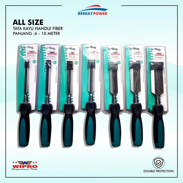 

PROMO! Pahat Kayu Tatah Wipro Handle Fiber CRV