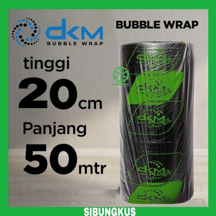

Pesta- BUBBLE WRAP ROLL 20CM X 50M BENING BUBLE WARP PUTIH HITAM EKONOMIS