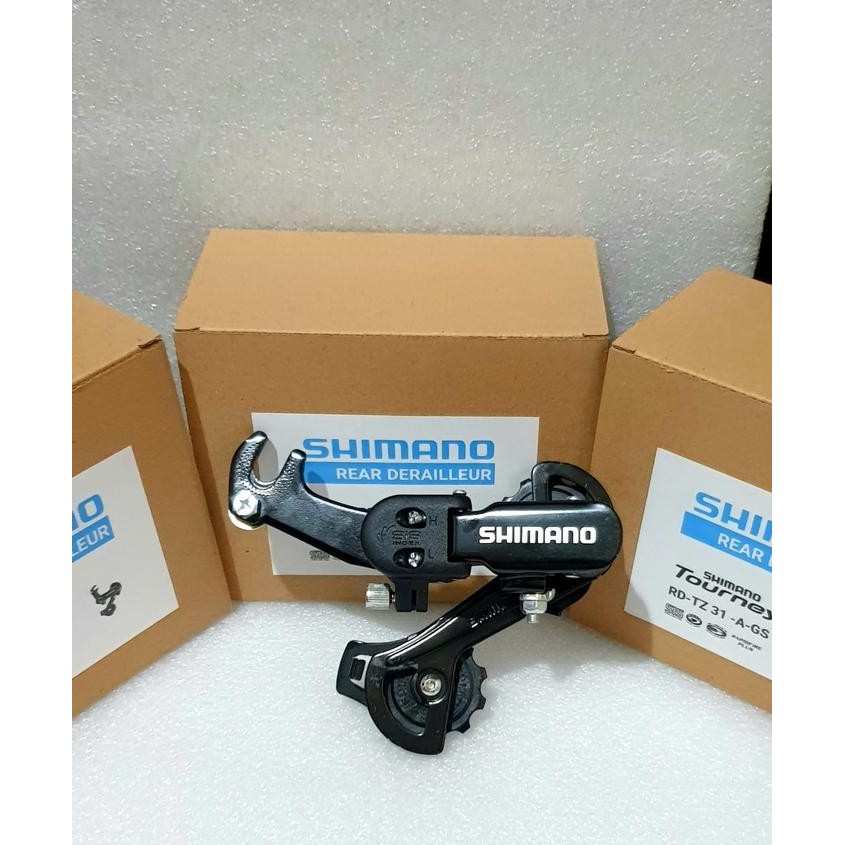 RD Shimano Tourney TZ-31-A-GS 6/7 Speed Model Baut & Model Jepit
