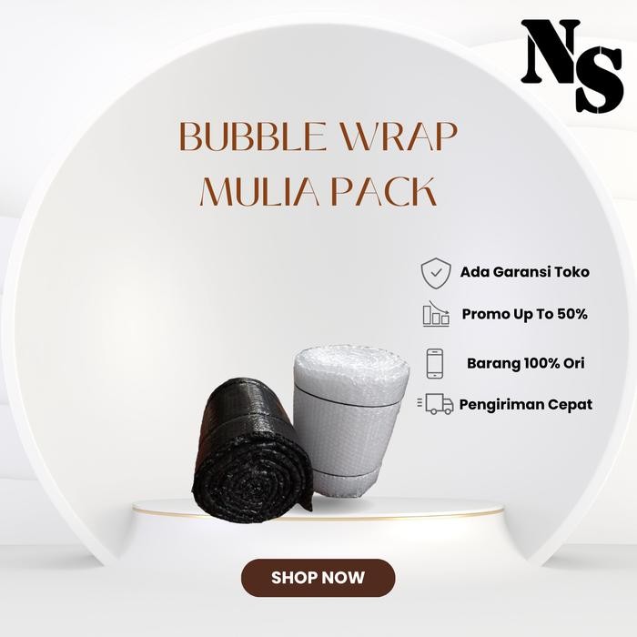 

Pesta- Bubble wrap hitam / buble wrap roll hitam 4 m x 1.25 m (3 roll = 1 kg)