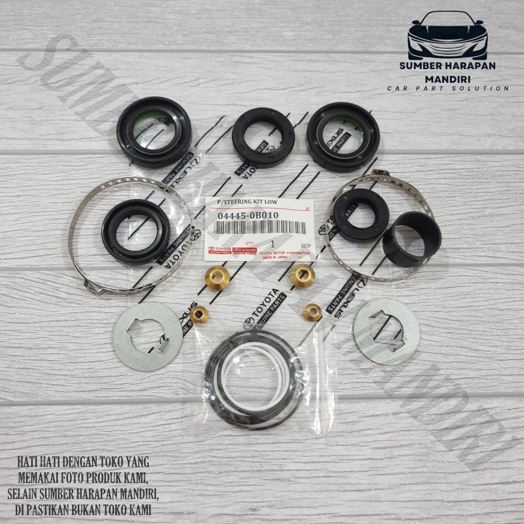 Seal Kit Power Steering Kit Bawah Kijang 7k Kapsul Kijang 7k Efi