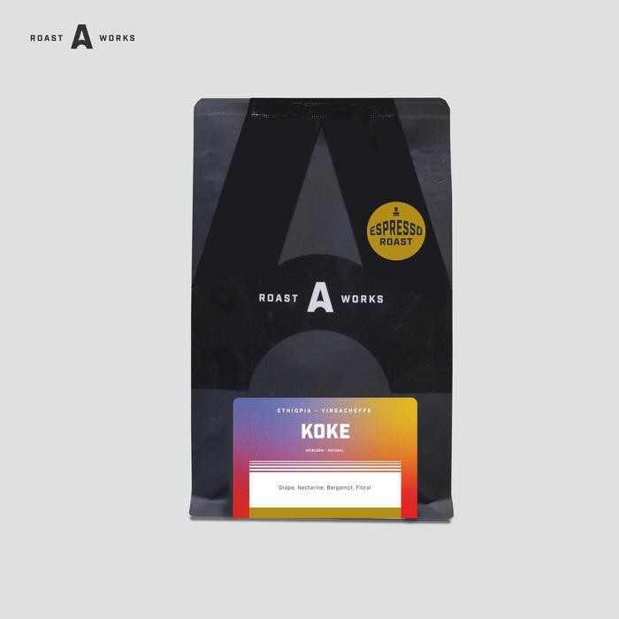 

Ethiopia Yirgacheffe Koke Heirloom Natural (Espresso) - A Roastworks - Biji Kopi