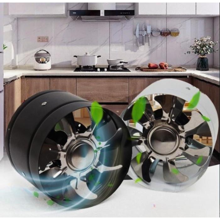 READY STOK 4/6 Inch Inline Fan/Inline Duct Fan/Booster Fan/Exhaust Fan