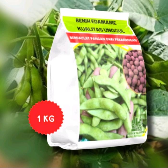 Benih Edamame PREMIUM 1 kg Kedelai Jepang Jumbo Ryoko