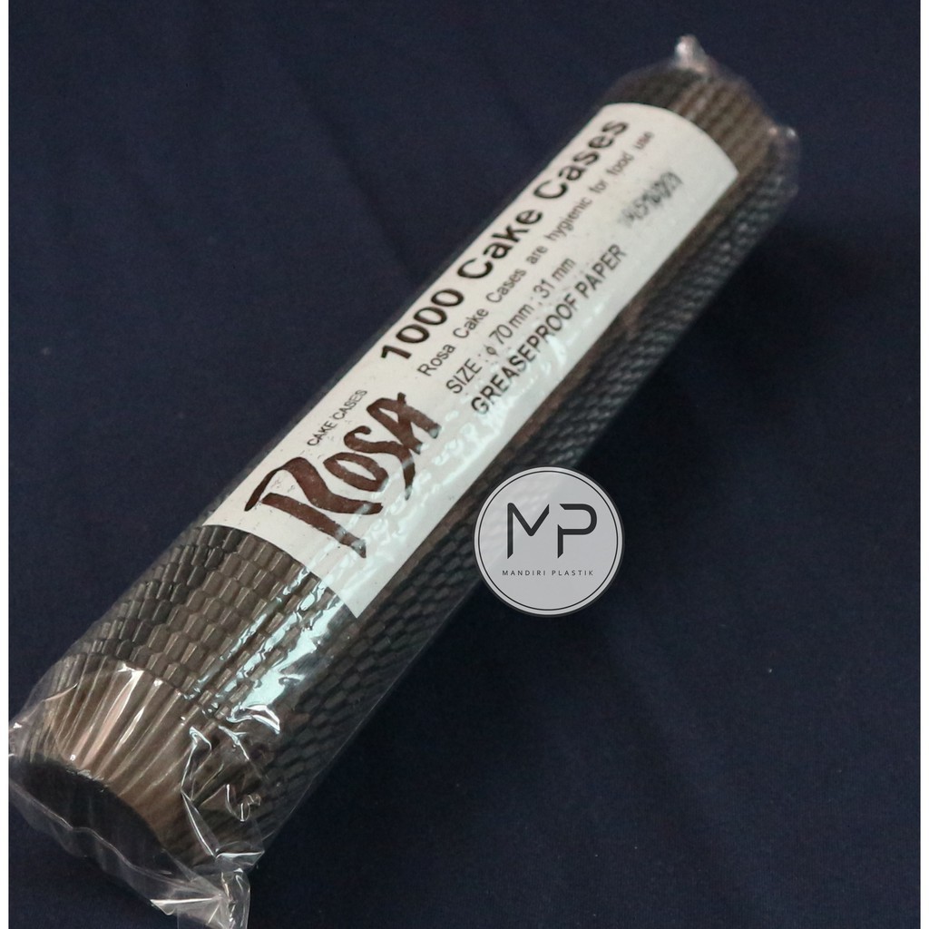 Cup kue kertas 70mm lapis minyak (1000lbr)