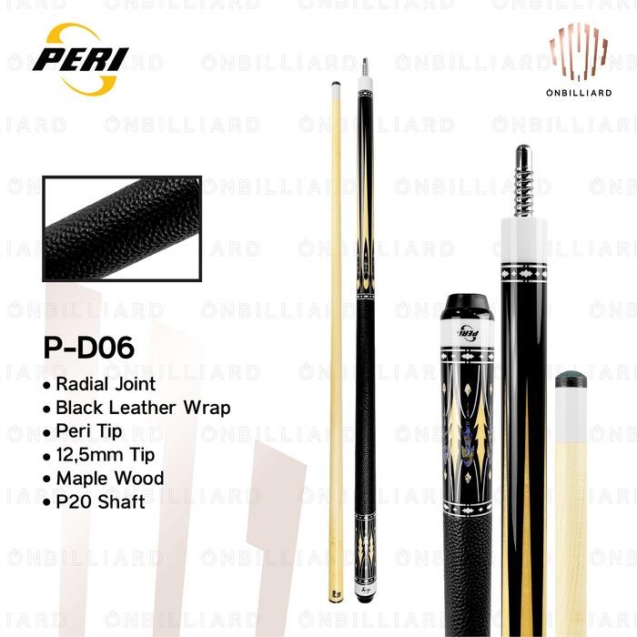 [Terlaris Di Toko Kami] Peri Pd Baron Series Stick Billiard Low Deflection P-D04 P-D05 P-D06 P-D07