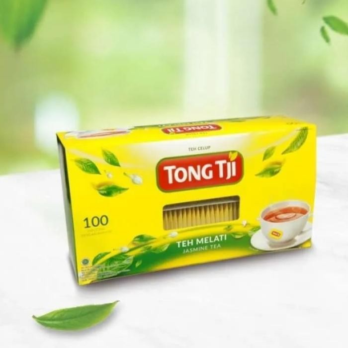 

Terlaris- Tongtji Jasmine Tea 100Pc Teh Melati Tongtji 100Pc Teh Tongtji Dengan Amplop 100 Tong Tji