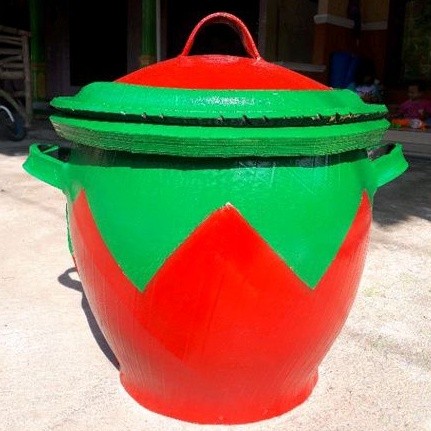 Tempat Sampah Termurah / Tempat Sampah Ban Bekas / Bak Sampah karet