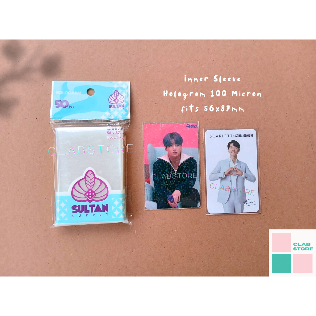 Sultan Sleeve Hologram Holo Amethyst PC KPOP Photo Inner sleeve