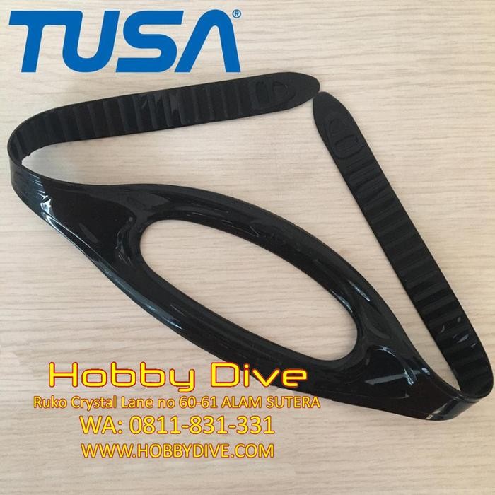 Tusa Mask Strap Silicon for Mask Freedom Type ST-M16Q/QB BK Diving