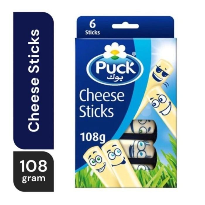 

BARANG TERLARIS Arla Puck Cheese Sticks 108 gr (6 x 18 gr) Stik Keju Praktis untuk Camilan Sehat Si