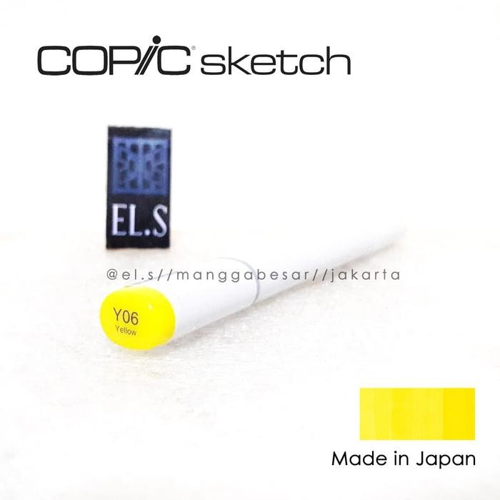 

COPIC SKETCH MARKER Y06 ( CSM )