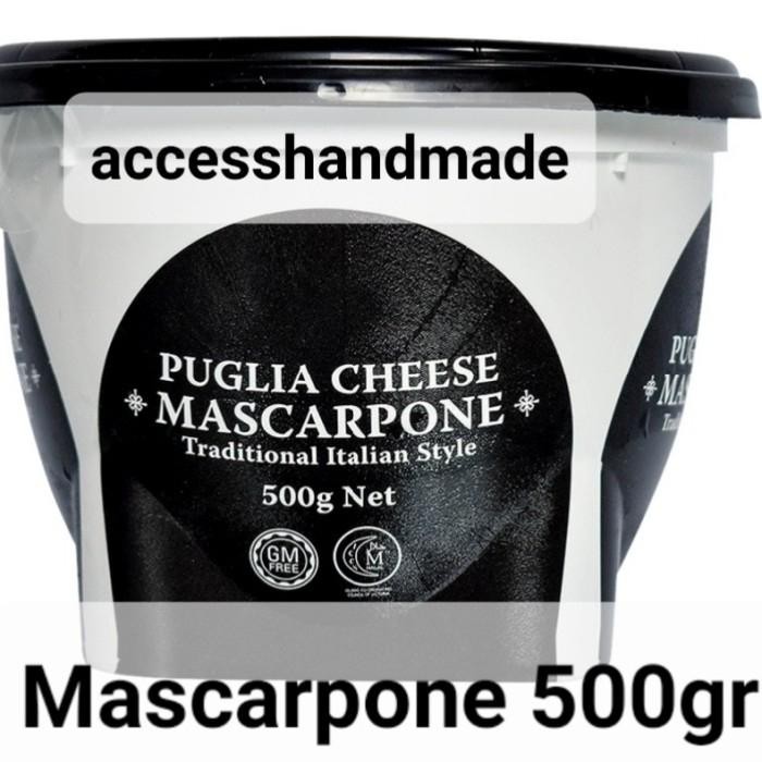 

BARANG TERLARIS Puglia Mascarpone cheese 500gr bahan baking tiramisu cake keju maskarp