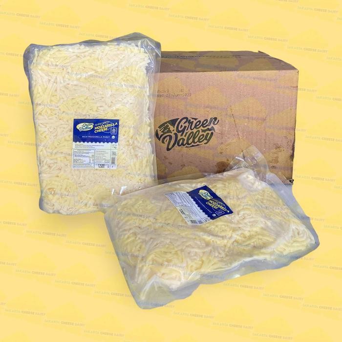 

BARANG TERLARIS Green Valley Mozarella Shredded 1 Kg