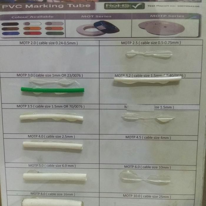 

MARKER TUBE I-BON MOTP 6.0 WHITE