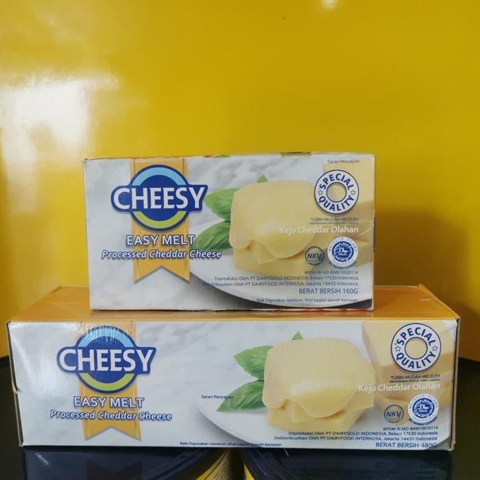 

BARANG TERLARIS Cheesy easy melt 480gr 160gr