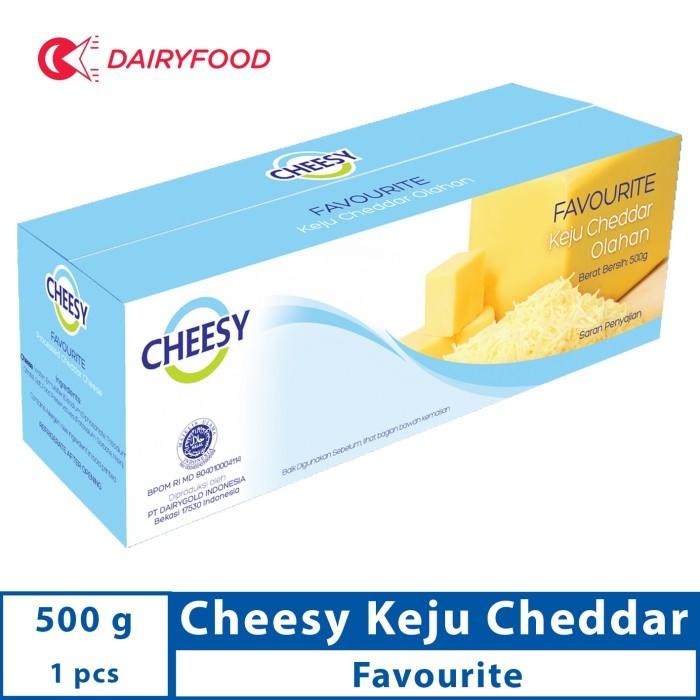 

BARANG TERLARIS CHEESY FAVOURITE KEJU CHEDDAR OLAHAN 480 GR