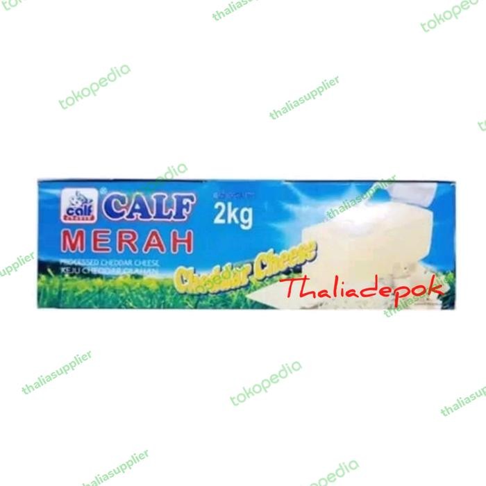 

BARANG TERLARIS CALF MERAH 2KG, KEJU CHEDDAR BLOK U/ SEGALA MAKANAN,MINUMAN DLL