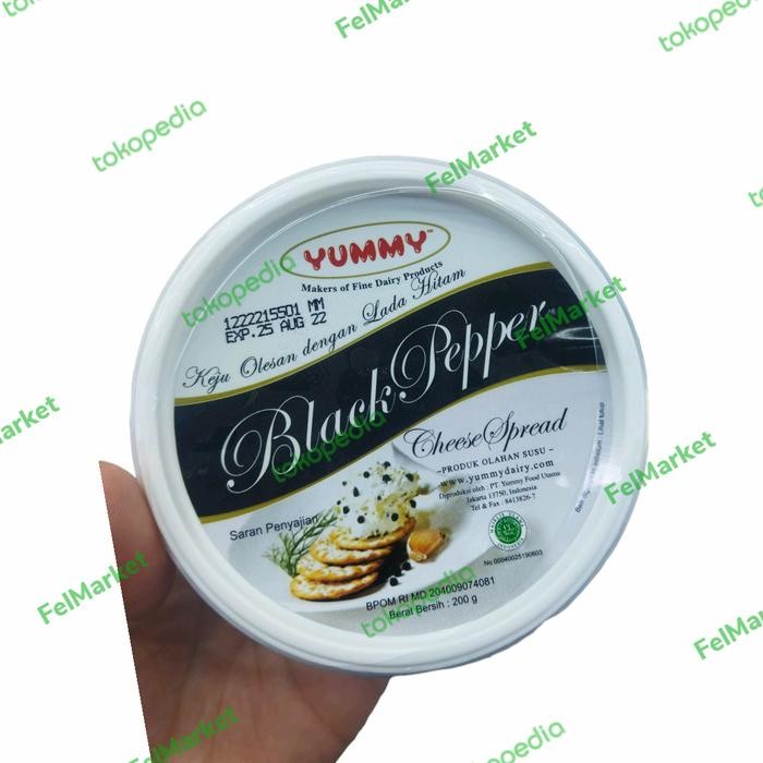 

BARANG TERLARIS yummy black pepper cheese spreadkeju olesan & lada hitam200 grm